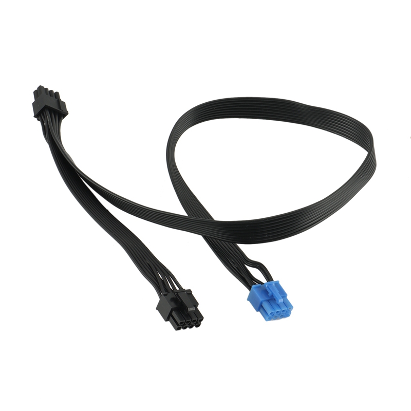 PCI Express 8Pin to Dual 6+2Pin Power Supply Cable GPU PCIe 8 Pin 1 to 2 Spliter for Corsair HX1050 HX850 HX750 HX650: Default Title
