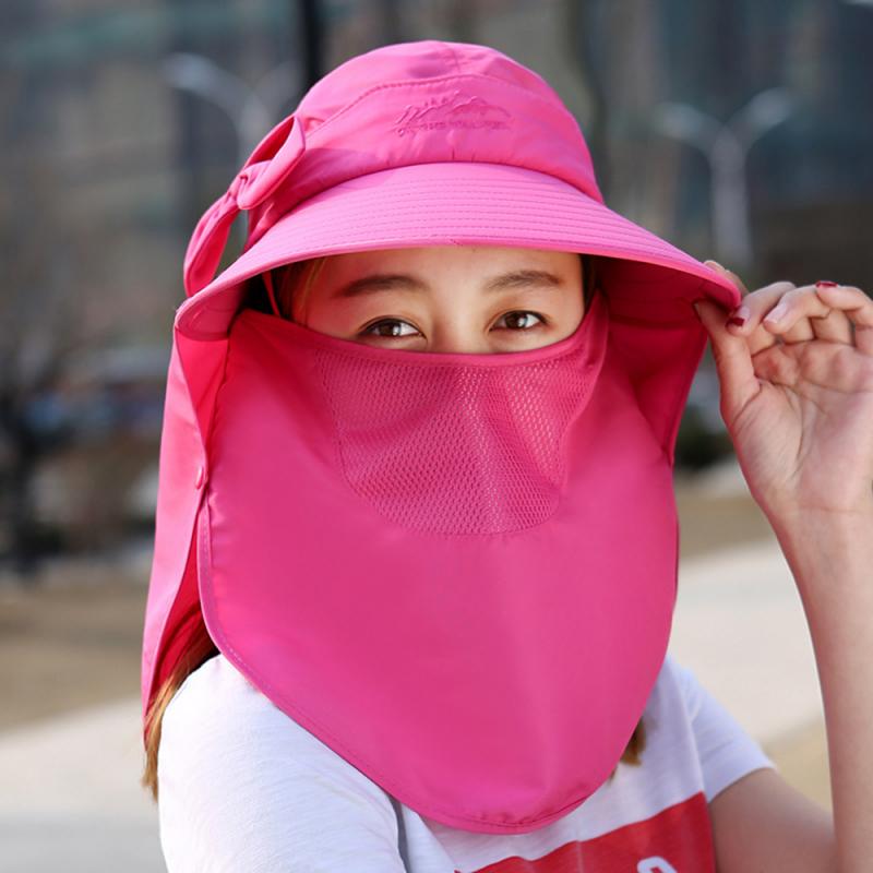 Utomhus sommar uv-säker helmask anti-uv visir skärmhatt solskyddande plast nylon skärm fiskekeps vandringsskydd: 18