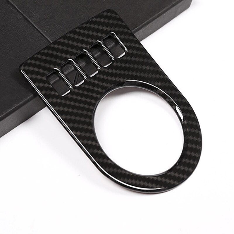 TopCarbon Fiber Gearbox Control Panel Cover Frame Gear Shift Trim Car Accessories for XF XE XJL XJ F-PA F-Pace X761