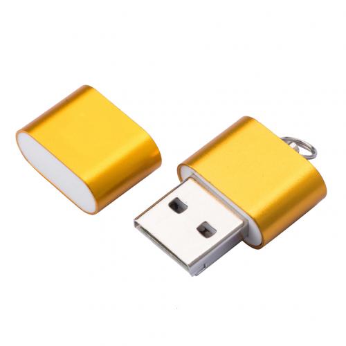 Adaptateur USB 2.0, Mini lecteur de carte mémoire haute vitesse, Interface Micro SD TF T-Flash pour PC: Golden