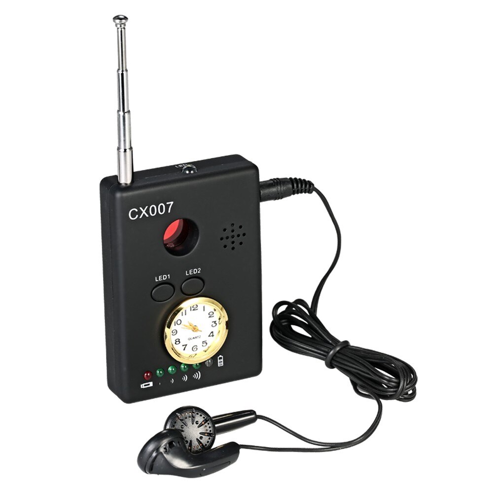 Multi-functional Full-range RF Wireless Signal Radio Detector Camera Auto-detection Tracer Finder Adjustable Sensitivity