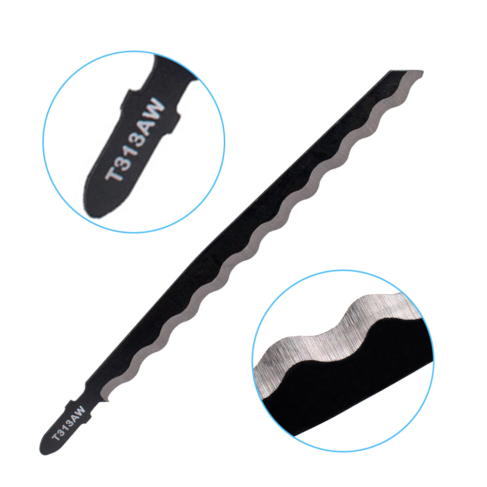 1pc 152mm HCS Stichsägeblätter hoch Kohlenstoff Stahl Sägeblatt Holzbearbeitung Sägeblatt Für Schneiden Leder Karton kunststoff