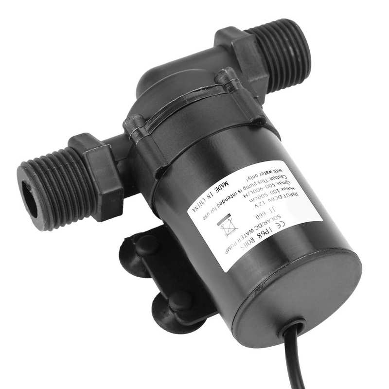 Dc 12V JT-660D-12 Borstelloze Waterpomp 900L/H Grote Flow Hoge Druk-40-100 Celsius Voor zonneboiler Boost Pomp