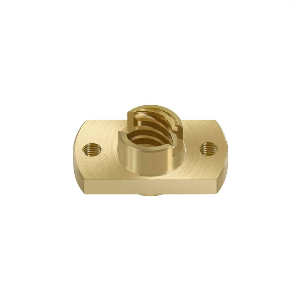 T8 Anti Backlash Caricato a molla Dado Ottone Eliminazione Gap Dado Utilizzato per aggiornare Ender 3 CR-10 T8 Piombo Vite Stampante 3D CNC fai da te