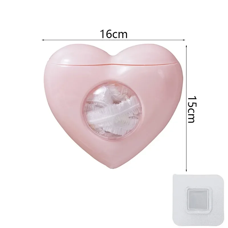 Plastic Wrap Opbergdoos Keuken Opbergdoos voor Voedsel Film Voedsel Cover Bag Organizer Douchekappen Dispenser: YELLOW