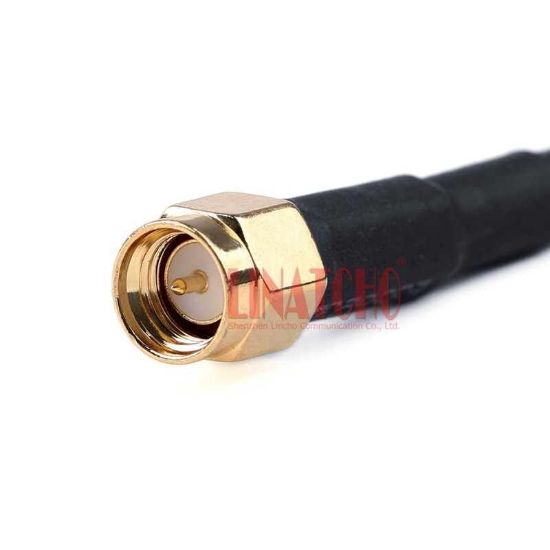 30cm 1ft copper connector cable rg58u n female to sma male jumper cable