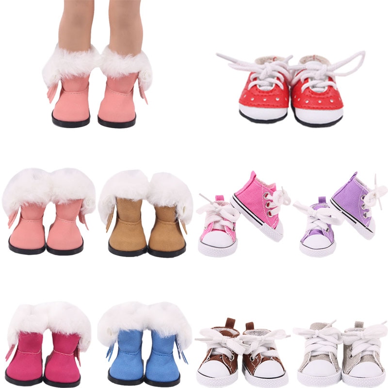 5 CM Doll Shoes Are Suitable For 14.5 Inch Dolls Clothes Accessories For Baby Birthday Festival Christmas