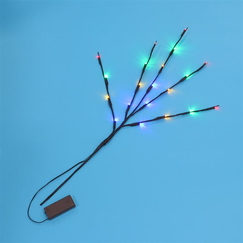 Simulative Branche D'arbre Lumière LAMPE À LED Belle 20 LED Veilleuse Pour la Fête De Noël