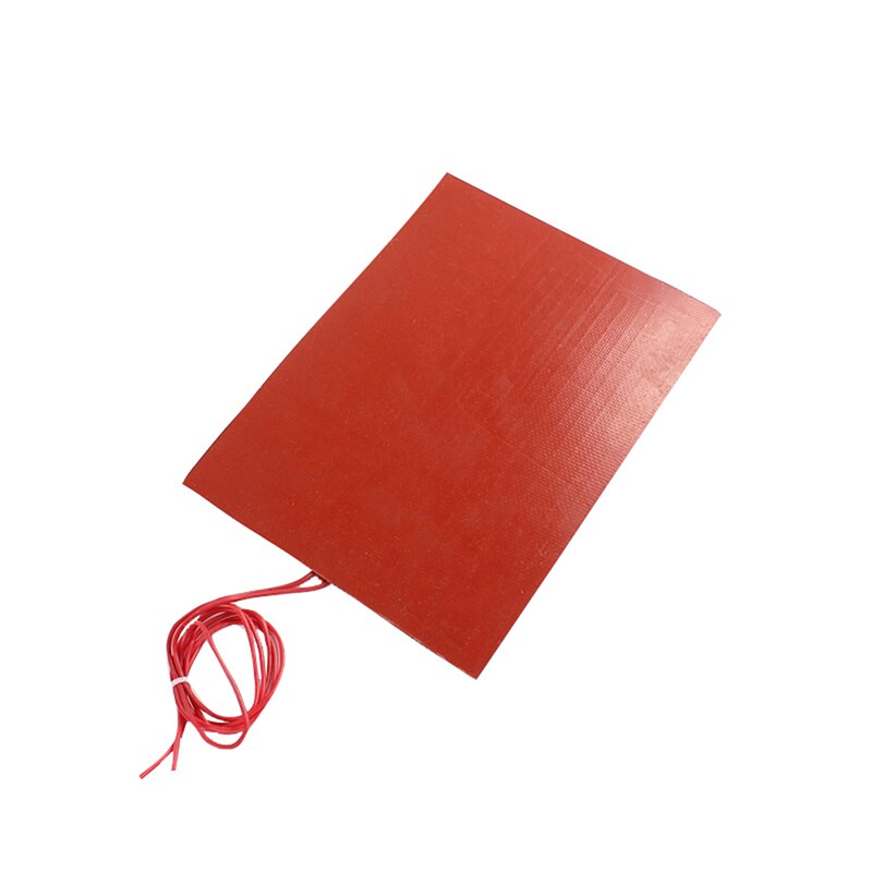 5V/12V/24V/220V 3D Printer Silicone Heating Pad 0.4W Universal Engine Heating Plate Car Oil Pan Heater Mat Electric Heater Pad: 20x15cm / 220V