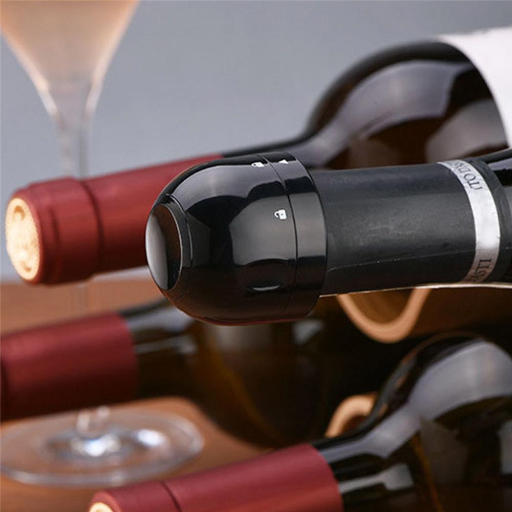 Mini Champagne Wijn Stopper 7 Dagen Om Verse Rotary Lock Vacuüm Fles Sealer Voor Cava Prosecco Mousserende Wijn Bar gereedschap