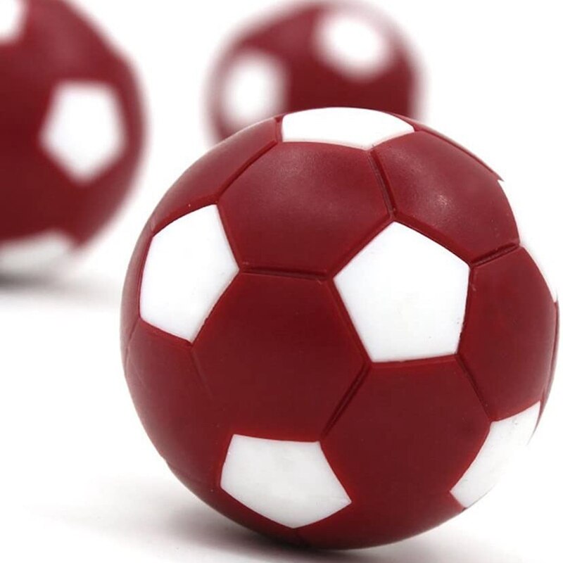 BMDT-Set of 8 Table Soccer Foosballs Replacement Balls, Mini Colorful 36mm Tabletop Game Ball