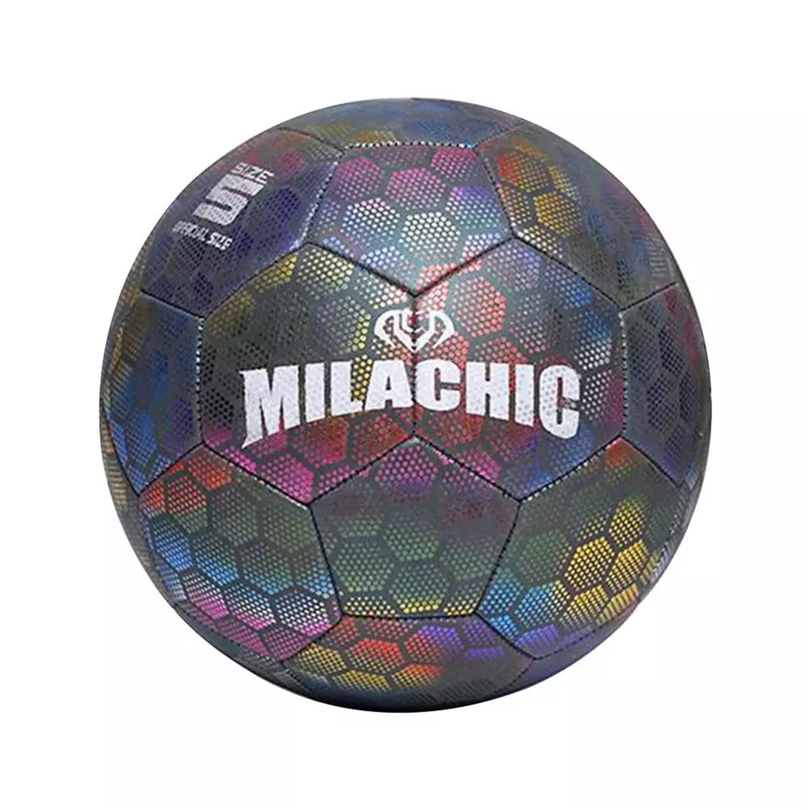 Reflective Football Night Glowing Soccer No. 5 No. 4 Luminous Football for Child Adult Training Glowing Football
