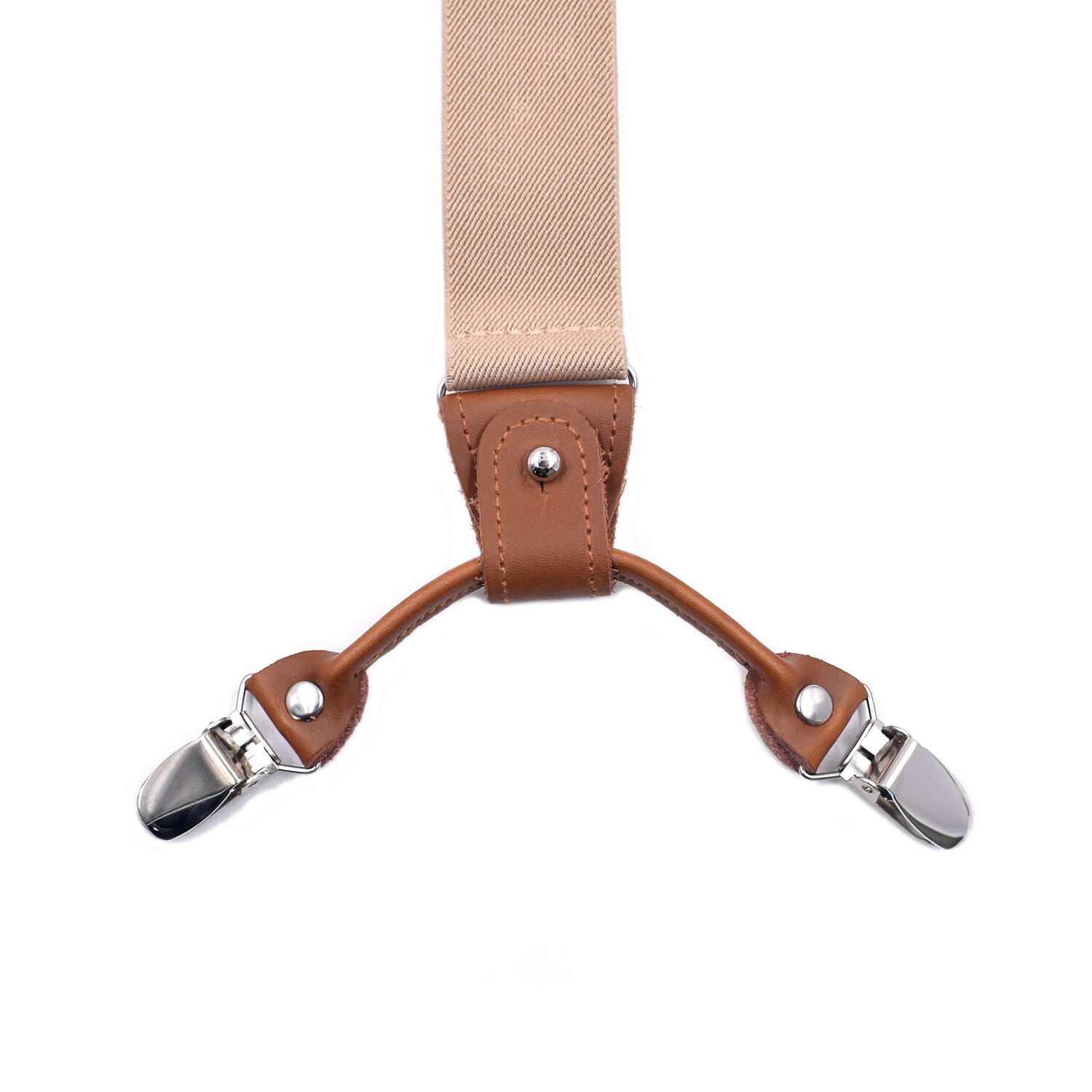 Bretelles en cuir Vintage Bretelles avec Clips en métal Pour hommes réglable chemise élastique sangle ceinture Bretelles Pour Homme Tirantes