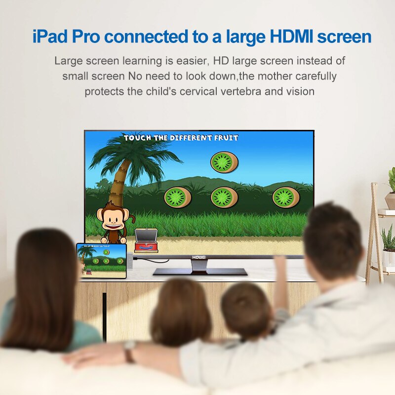 Type-C extension Type C toHDMI-compatible multi-function HUB iPad Pro hub