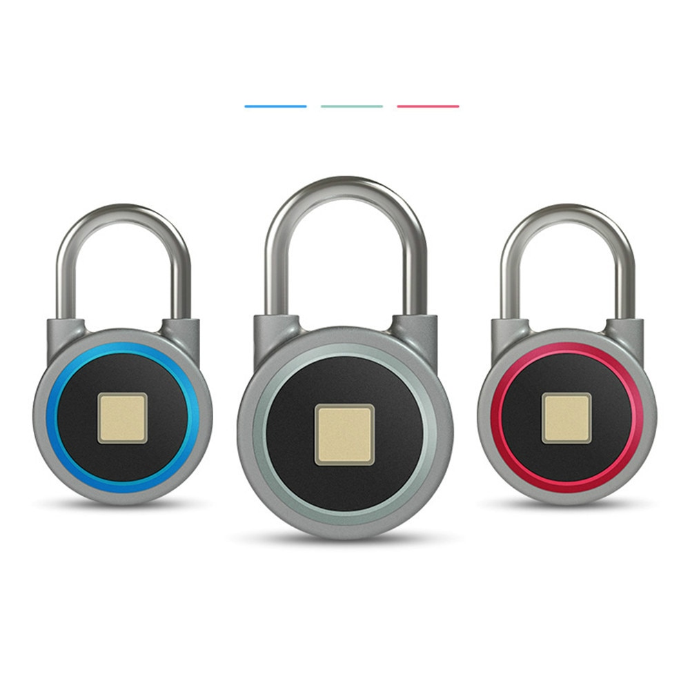 Smart hangslot elektronische lock magazijn deur beveiliging deurslot Bluetooth vingerafdruk hangslot