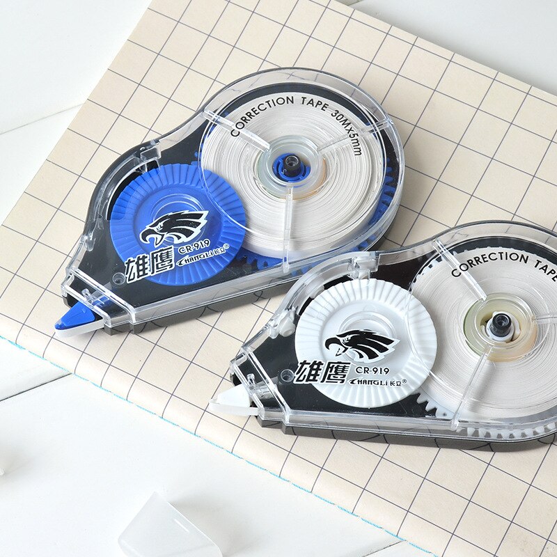 2 Economy Sets 30m X 2 Belt Correction Belt Length Corretiva Stationery Office School Stationery 5mm * 30m