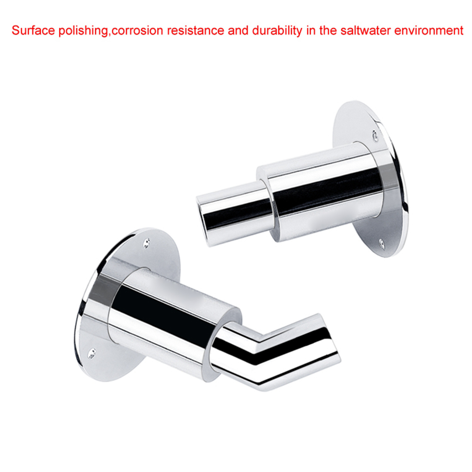 Stainless Steel 316 Thru Hull Exhaust Fitting Tube Pipe Socket Hardware Part of Air Diesel Heater For Boat Truck Accessories