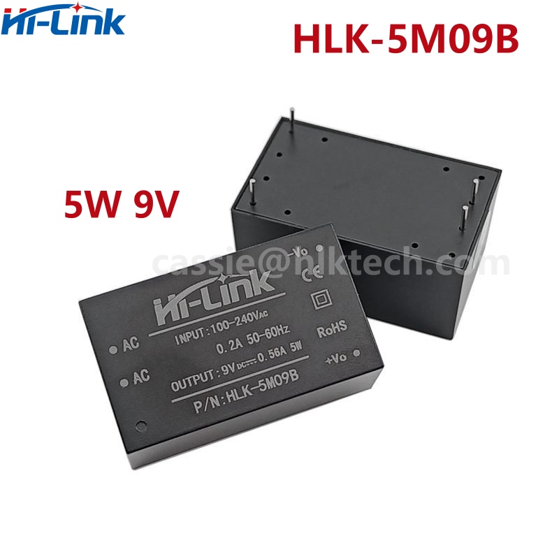 Hi-Link HLK-5M05B 5M03B 5M09B 5M12B 5M24B Hi-Link 110V 220V To 3.3V 5V 9V 12V 24V CE Standard ACDC Power Converter Module