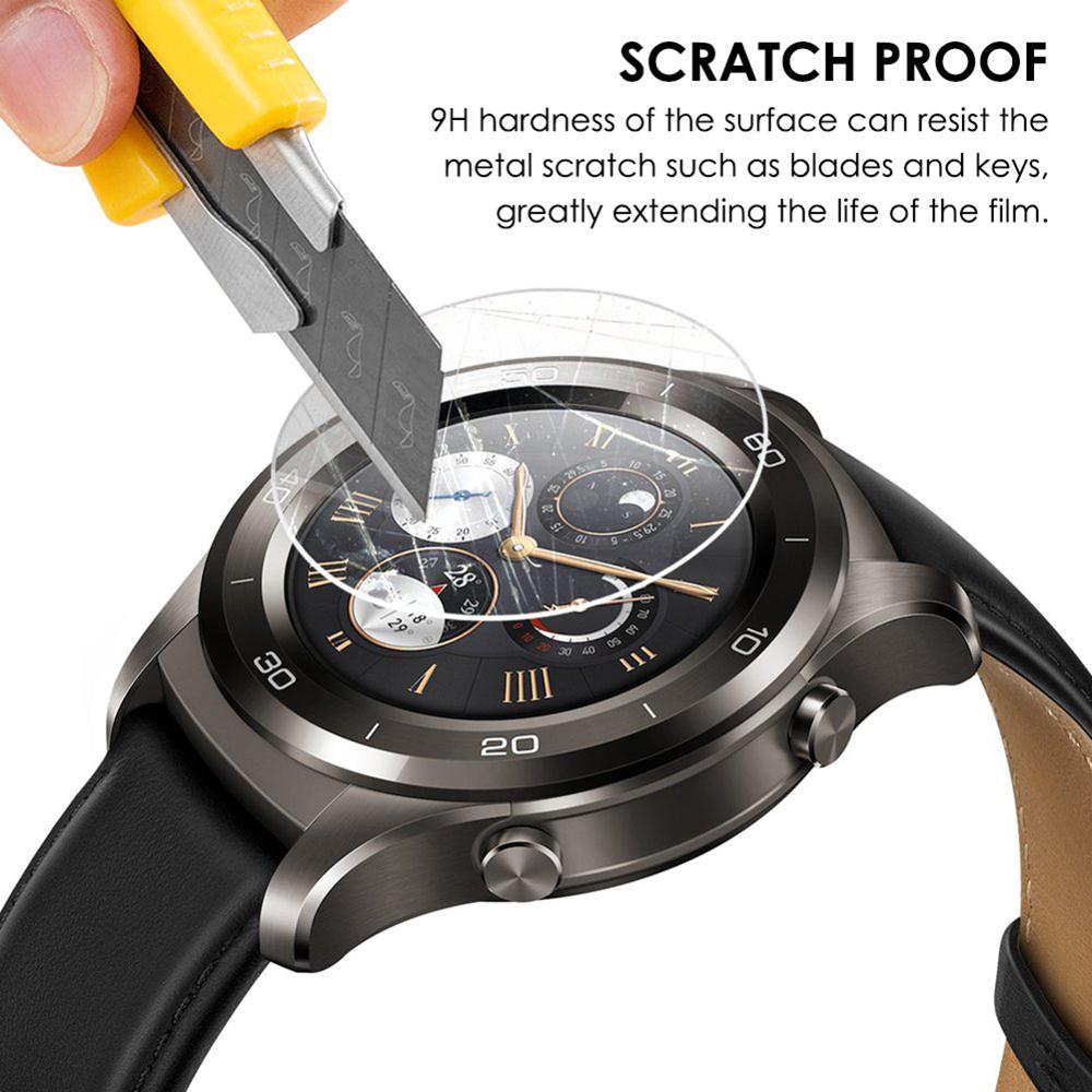 3Pcs Gehard Glas Protector Voor Huawei Watch Gt Gt2 46 Mm Beschermende Glas Op De Huawei Gt 2 Smart Watch Armor bescherming Film