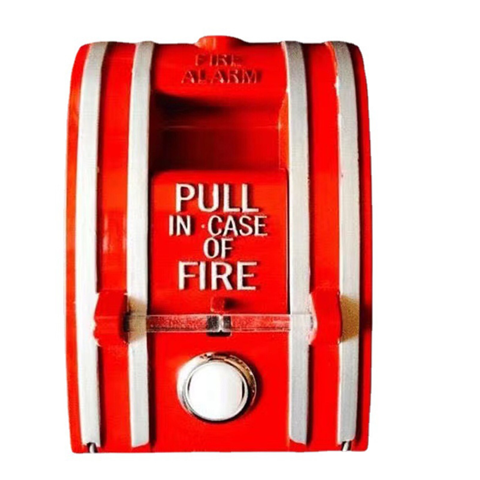 Timbre de puerta rojo Retro portátil, Timbre Inalámbrico impermeable de fácil instalación para exteriores, hogar, jardín, patio, Hogard