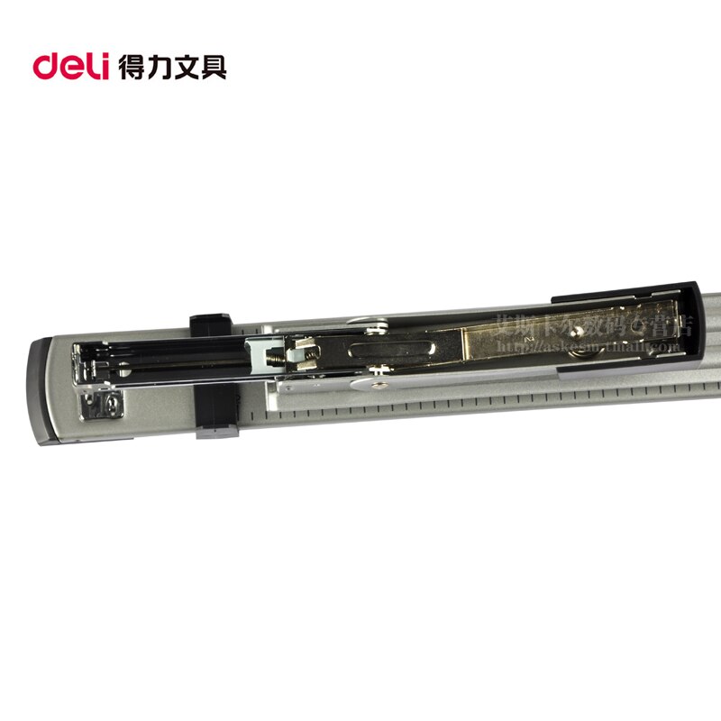 [ReadStar]Deli 0334 Middle duty Long arm stapler 20x80g papers capacity use 24/6 staples office suppliers hand paper binding