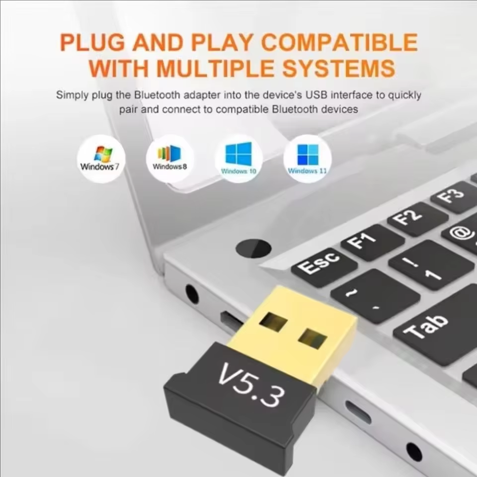 5.3 Bluetooth Adapter USB Desktop Computer 4.0 Drive free Wireless Adapter 5.1 Bluetooth Receiver