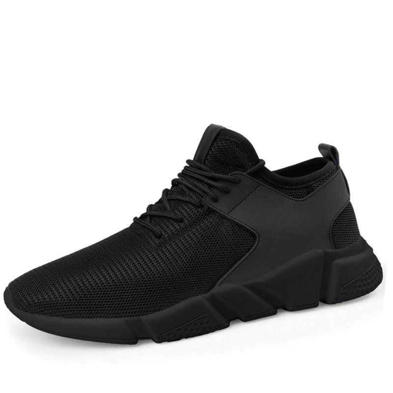 Alle sorte mænd sneakers sko sommersneakers zapatillas hombre åndbare fritidssko åndbare letvægtssko td -11
