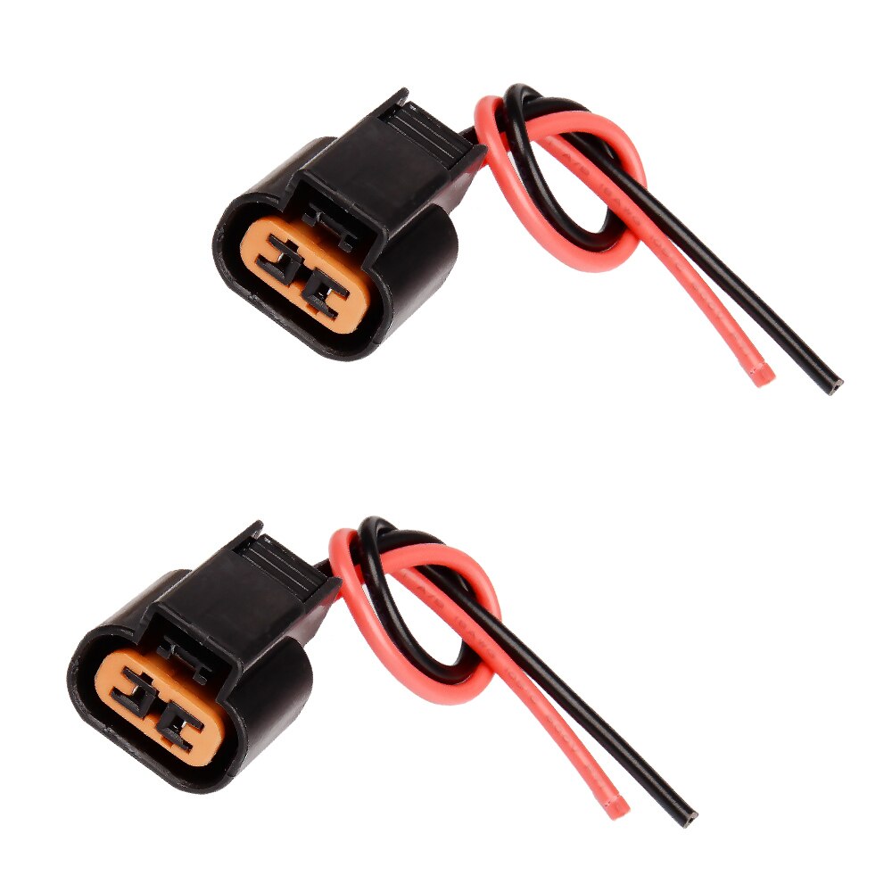 YUNPICAR Front Left or Right Vehicle ABS Wheel Speed Sensor Connector Wiring for Mitsubishi Pajero Shogun 2pack