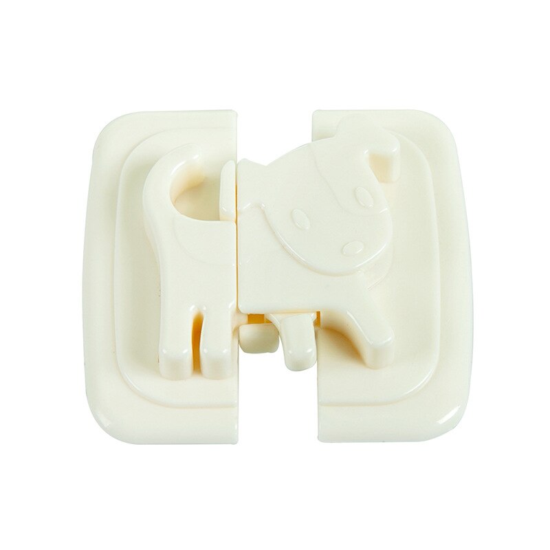 2pcs Cute dog shape safety baby protection lock blockers doors for security locks for drawer toilet refrigerator