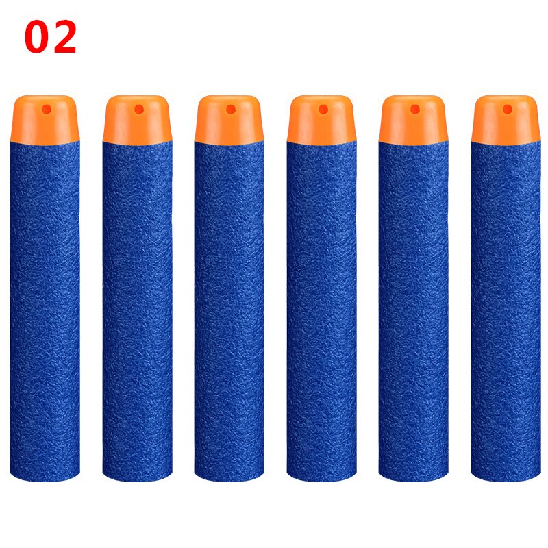 10pcs/bag Soft Hollow Hole Head Refill Darts Toy Gun supply for Christmas Birthday Kid Children TSLM1