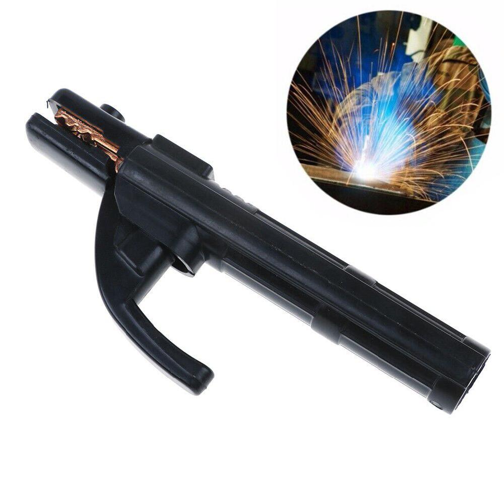 300A Electrode Holder Stick Welding Rod Copper Mini Cable Welding Clamps Stinger Clamp Tool Heat Resistant