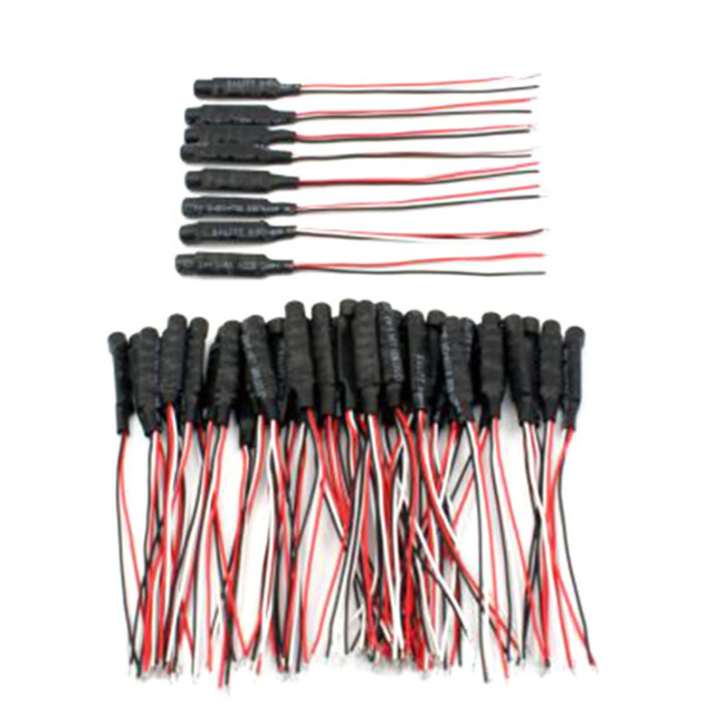 10 PCS CCTV Microphone Mini Sound Monitor Audio Device 56db Tiny High Sensitive Microphone for CCTV Security Camera DC6-12V