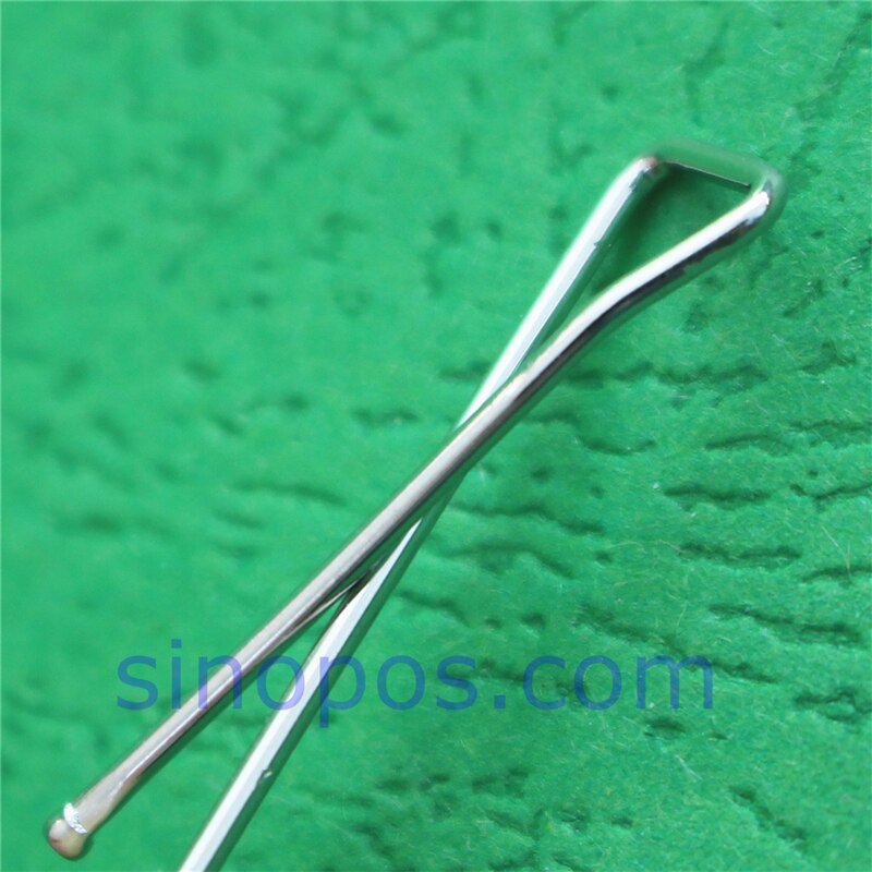 Brass X Clips, shirt packaging dress clip copper trousers pants skirt swatch pack x-shaped metal peg crossing pin paper binder