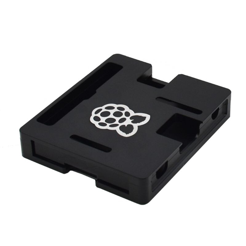 Ultra-Dunne Aluminium Cnc Cooling Case Metalen Behuizing Shell Zwart/Zilver Voor Raspberry Pi Model 3A/een + Accessoires