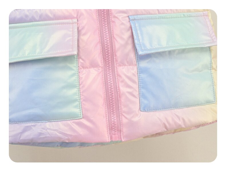 2021 autunno inverno ispessimento piumino per ragazza abbigliamento per bambini cappotto con cappuccio per ragazza capispalla per bambini cappotti a maniche lunghe