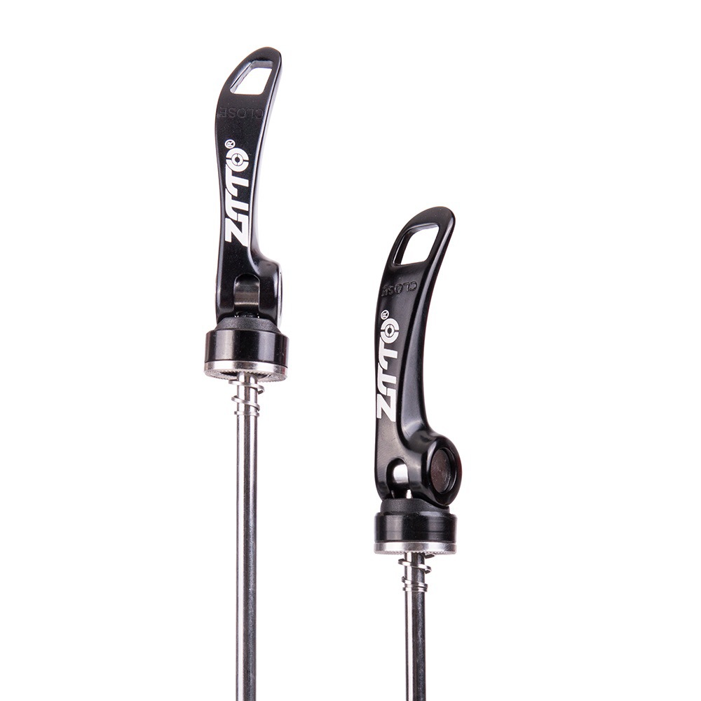 ZTTO Bicycle QR Skewer Ultralight Axle QR MTB Road Bike Quick Release Skewer lever Front Wheel 100 Rear 135 Cycling Hub parts: WHITE
