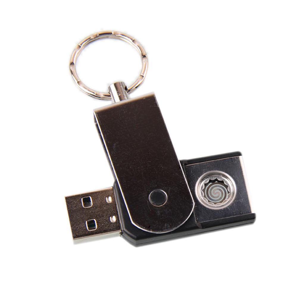 USB Flash Drive Type Smart dubbelzijdig Sigarettenaansteker Mini Compact Sleutelhanger Voor Business Evenement Reclame Relatiegeschenken