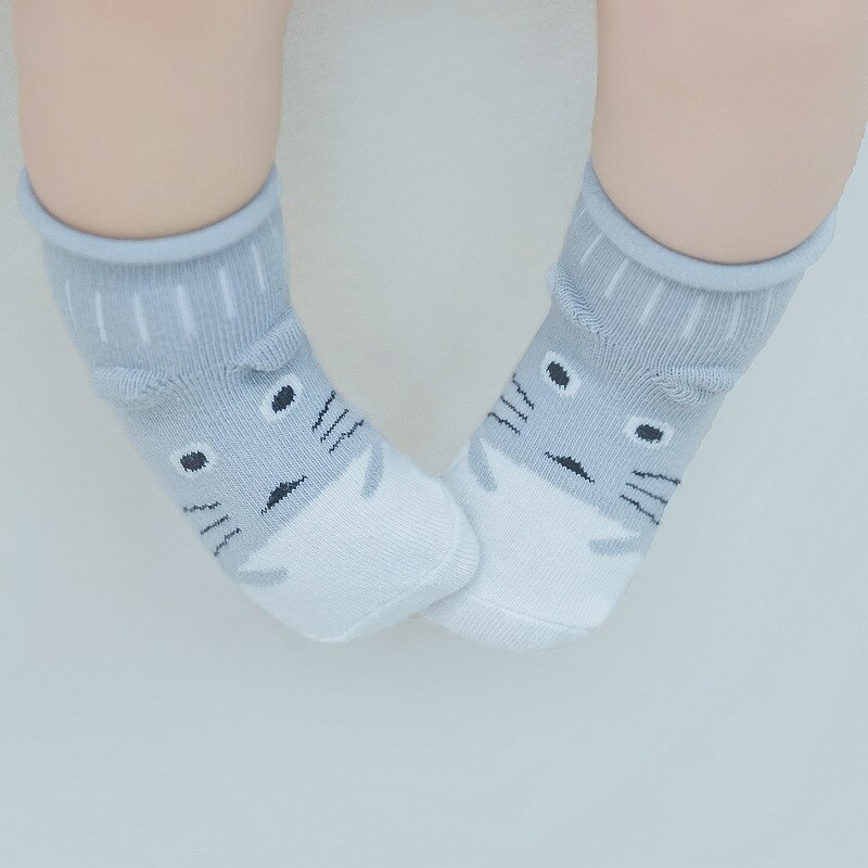 Anti Slip Baby Socks Kids Cute Stereo Animal Cartoon Loose Toddle Boys Girls Socks Children Clothing Accessories