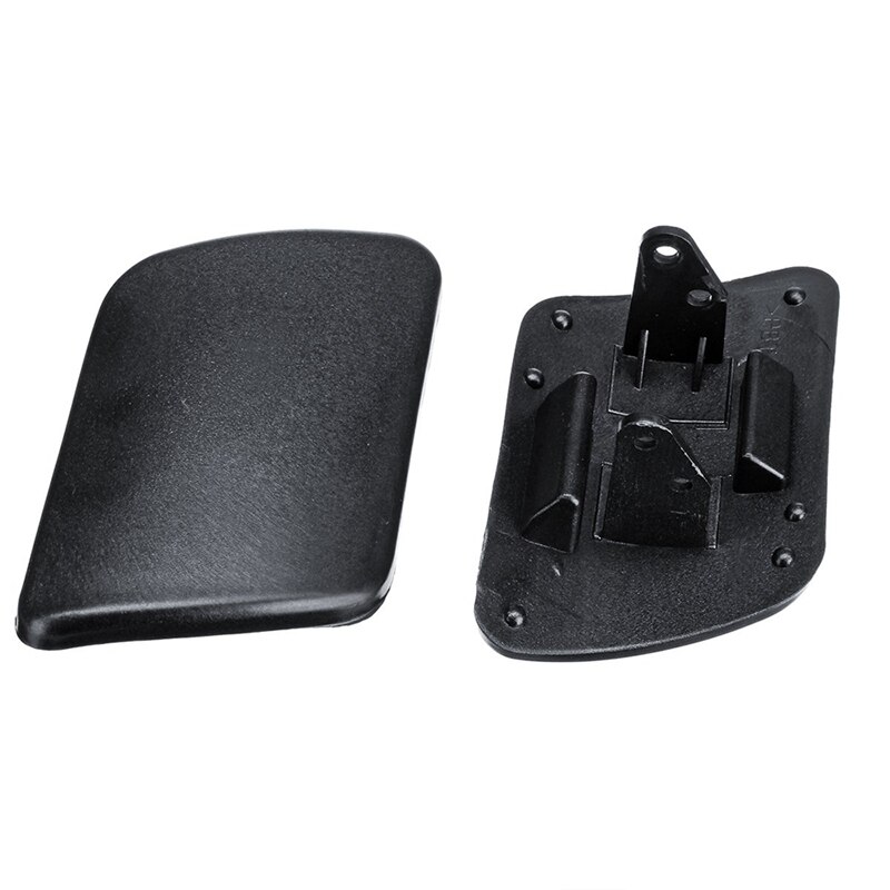 Cubierta de pulverizador para faro delantero izquierdo + derecho, tapa L R, Color negro, para Golf 4 IV Mk4 1998-2006