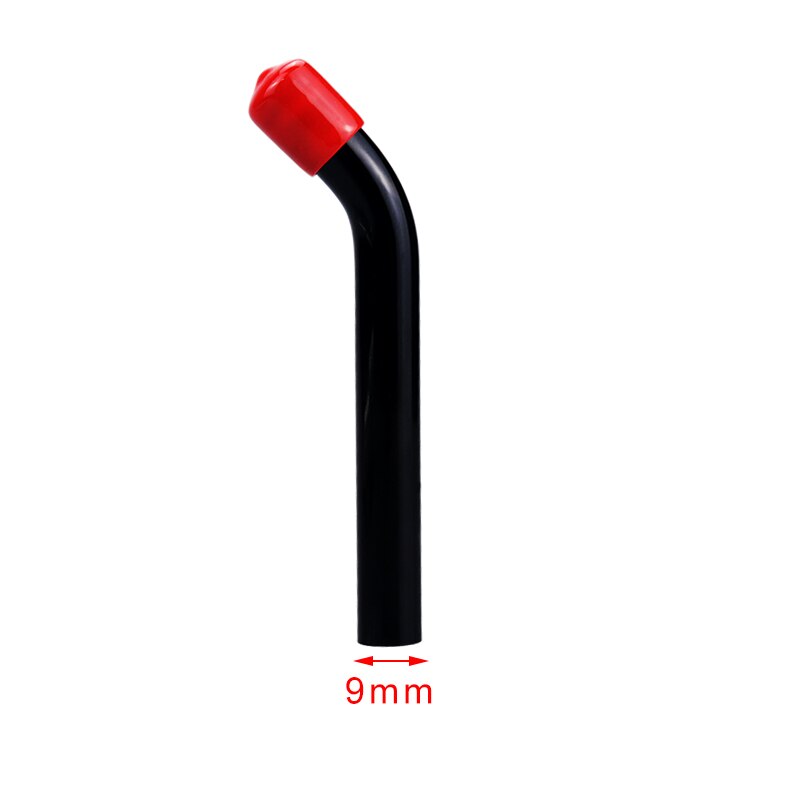 Guía de curado Dental de 12mm, puntas de varilla de fibra óptica para lámpara de luz LED de curado Dental, blanqueamiento Dental, más tipos de equipos dentales, 1 ud.: Rojo claro
