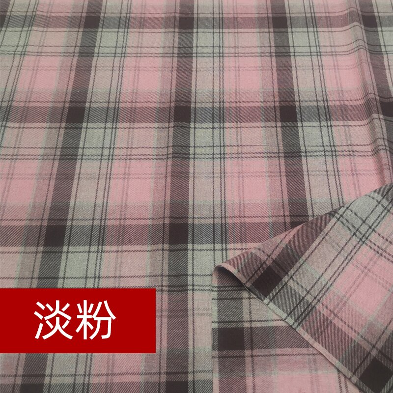 145cm*50cm Grinding Wool Plaid Shirt Fabric JK Clothing Skirt Jacket Pants Household Cloth Fabric DIY Apparel Sewing &amp; Fabric: 016