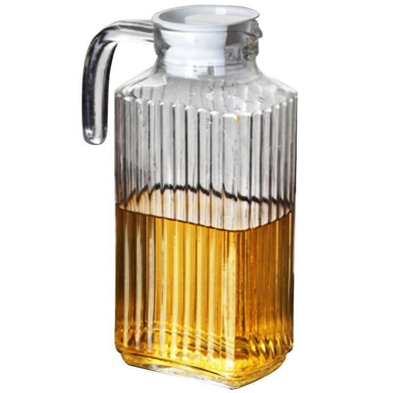 Pichet d'eau froide en plastique de grande capacité, pour jus de fruits, lait, Bar, bouteille de bière, vin, boisson, bouilloire Anti-chute