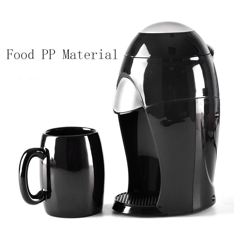 Single Coffee Machine Small Drip Tea Machine Portable Multi-functional Washing and Boiling Appliance For Home Office Black /Pink