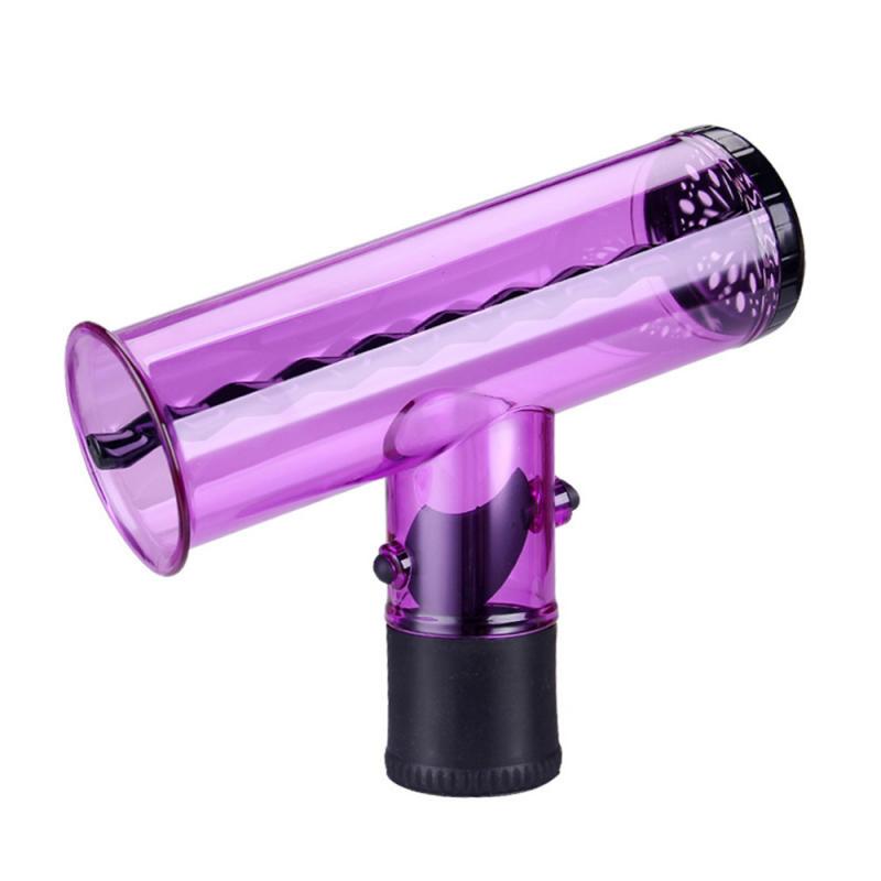 Universal Hair Curl Diffuser Cover Hair Dryer Cover Hair Air Curler With 2 Curl Sticks Curler Magic Roller Salon Styling Tool: Default Title