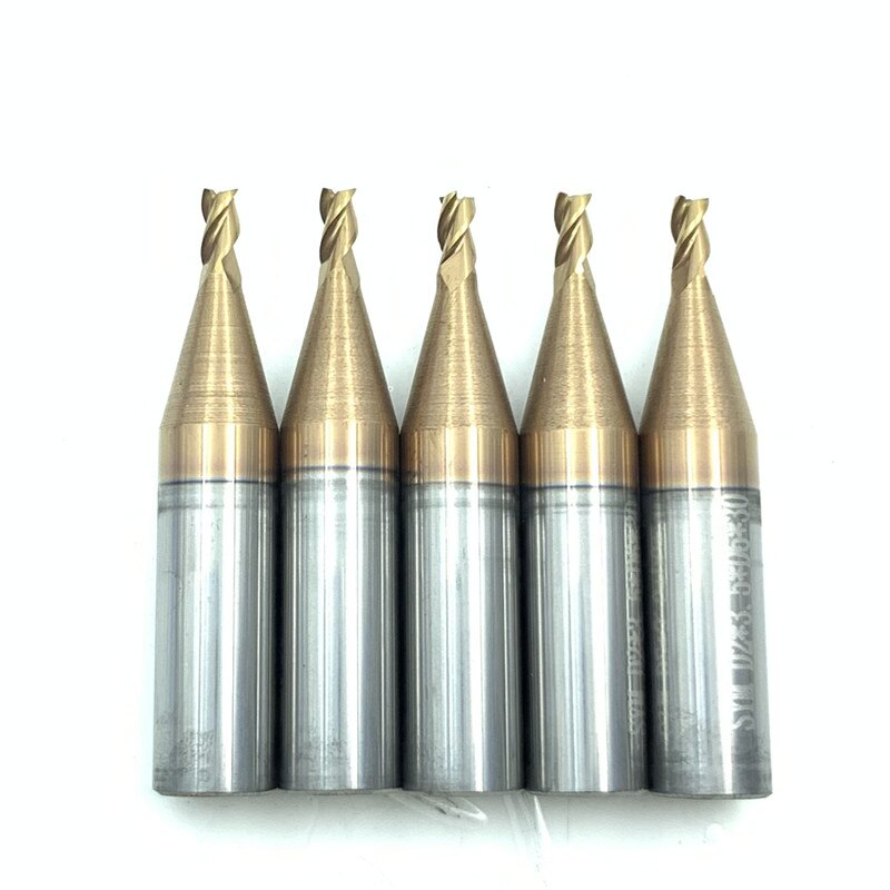 Carbide 2.0mm End Milling Cutter 02LW Key Cutter D747839ZB for SILCA FUTURA Key Cutting Machines: 5pcs