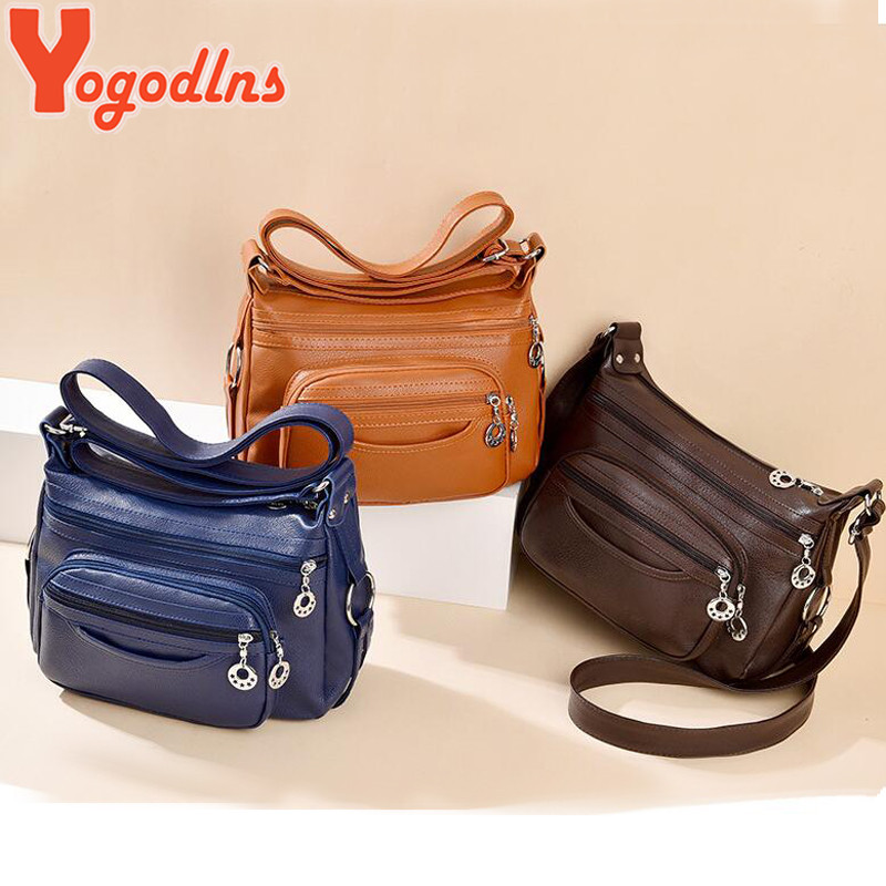 Yogodlns , bolso Crossboy para mujer, bolsos de cuero PU para mujer, bolsos de hombro de para mujer, bolso grande de hombro para señora, Bolsa