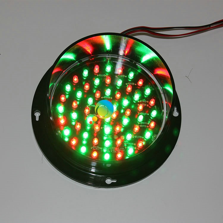 Feu de signalisation bicolore rouge vert, OEM, 125MM, dc 12v ou dc 24v