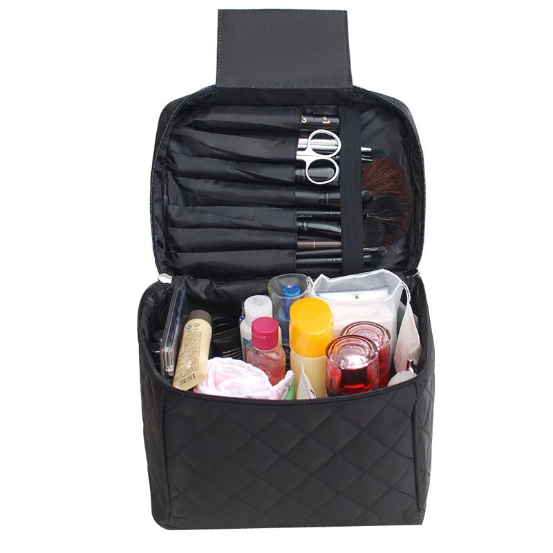 Esthéticienne Necessaire grand sac cosmétique cas organisateur beauté vanité maquillage boîte sac voyage toilette lavage poche pour femmes hommes