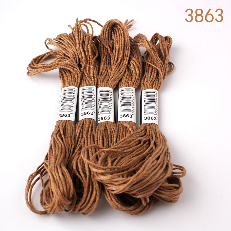 3859-10 sztuk nici robić haftu krzyżykowego / nici robić haftu krzyżykowego / nici niestandardowe kolory wszystkie kolory 447 kolorów nie6-3859-5200: Lawenda