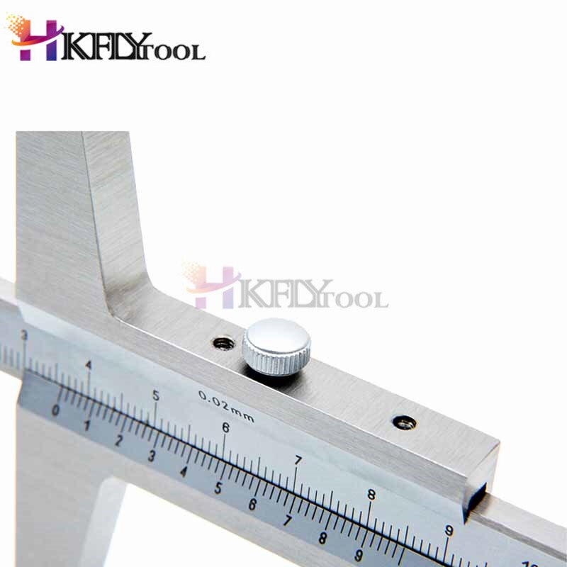 300mm 12" Depth Vernier Caliper Gauge Depth Caliper Gauge Depth Measuring Tool 0-300mm Micrometer Measuring Tool